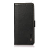 For Asus ROG Phone 7 KHAZNEH Side-Magnetic Litchi Genuine Leather RFID Phone Case(Black)