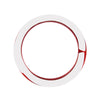 Car Engine Start Key Push Button Ring Trim Aluminum Alloy Sticker Decoration for Mazda CX4 / CX5 / Axela / ATENZA(Red)