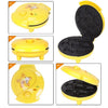 Household Cake Machine Mini Children Bread Machine Double-sided Heating Baking Machine UK Plug(Yellow)