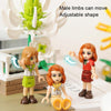 13106 CAYI Flower Garden Bouquet Small Particle Puzzle Building Block Toy