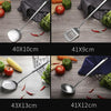 304 Stainless Steel Kitchen Equipment Thickened Hollow Handle Cooking Tool, Style: Soup Spoon