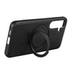 For Samsung Galaxy S25+ 5G ViLi TCY Series Kevlar Leather Texture Rotating Holder Phone Case(Black)