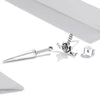 S925 Sterling Silver Rose Dagger Ear Stud Women Earrings