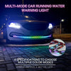 Z15-150CM 150cm DC12V-24V Car Front Grille LED RGB Daytime Running Lights Strip Colorful Lamp