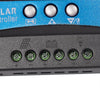 YCX-003 30-100A Solar Charging Controller with LED Screen & Dual USB Port Smart MPPT Charger, Model: 12/24V 50A