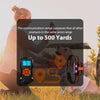 Dog Training Collar - 500m Remote, IPX7 Waterproof, Rechargeable