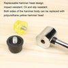 35mm No Bounce Mounting Hammer Handmade DIY Double Face Tap Rubber Hammer