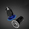 ENLEE BD40 1pair Mountain Bike Aluminum Expandable Handlebar Plugs Bicycle Grip Blocker Accessories(Black)