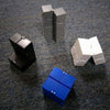 3 PCS Creative Folding Puzzles Magic Cube Infinity Cube Pressure Reduction Toy(Blue Sky)
