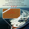 240x45x0.6cm Yacht RV Modification Imitation Teak Floor EVA Anti-slip Mat