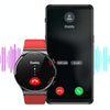 E300 1.32 Inch Screen TPU Watch Strap Smart Health Watch Supports Body Temperature Monitoring, ECG monitoring blood pressure(Red)