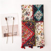 180 X 85cm  Women Cotton And Linen Scarf Retro Splicing Bohemian Printed Silk Shawl SL1906-022