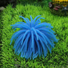 Artificial Sea Urchin Coral Ornament, Blue, 10cm - Fish Tank Decor