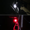 2 PCS HJ-03050LM COB Lamp Bead USB Charging Four-speed Dimming Waterproof Bicycle Headlight + Taillight Set