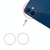 iPhone 12 Rear Camera Lens Protector (White, 2-Pack)