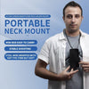 Standard Collar Lazy Adjustable Neck Bracket for GoPro Action Camera Smartphones
