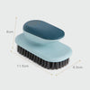 2 PCS SM005 Home Plastic Handle Clothes Cleaning Soft Hair Brush(Blue)