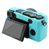 PULUZ Soft Silicone Protective Case for Sony ILCE-6300 / A6400(Blue)
