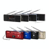 L-288AM  Bluetooth Dual Speaker Radio MP3 Player Support TF Card/U Disk with LED Display(Black)
