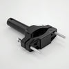 CS-1090A1 Motorcycle Modified Bumper Shock Absorption Fixture Spotlight Fixing Bracket(Black)