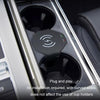 For Audi A6L 15W Car Cigarette Lighter Magnetic Wireless Charger, For Left And Right Driving