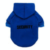 IDEPET Fleece Hooded Dog Sweater, Blue, L
