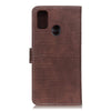 For Alcatel 3X 2020 Magnetic Crocodile Texture Horizontal Flip Leather Case with Holder & Card Slots & Wallet(Brown)