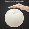 Magnetic Levitation Bluetooth Speaker Household Decorative Ambient Lighting Ornament US Plug, Style: Golden Star Ball