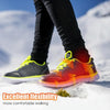 Rechargeable Electric Heating Insole Wireless Remote Control Smart Thermal Insole,Size:Large(41-46 Size)