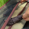Portable Outdoor Tent Fixed Ground Peg Storage Bag(Grey)