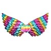 3 PCS Children Prom Dress Up Wings Elf Colorful Wings Party Costume Props(Fantasy White)