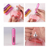 5ml Portable Mini Aluminum Refillable Perfume Bottle Atomizer Cosmetic Container, Random Color Delivery
