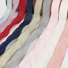 Kapok Yarn Ribbon Flower Packaging Ribbon Headdress Headband(Creamy-white)