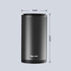 BEN.JACK Car Trash Can Multi-Function Storage Box In Car(Silver With 35 Garbage Bags)