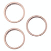 iPhone 16 Pro Camera Lens Protector (Gold, 3-Pack)