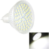 MR16 4.5W LED Spotlight Lamp Bulb, 60 LED 3528 SMD, White Light, AC 220V