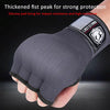 LASTSTAND Half Finger Gel Boxing Gloves Sanda Wrist Guard Bandage, Size: Free Size(Blue)