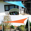 Triangle Outdoor Garden Sunshade Sail Waterproof Anti-UV Canopy, Size: 4.5m x 4.5m x 4.5m(Black)