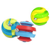 3 PCS Ball Track Fidget Cube Puzzle Decompression Toy(Yellow Blue)