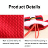 Christmas Table Decoration Christmas Small Clothes Pants Cutlery Cover(Cloth Button)