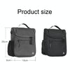Rhinowalk RK18995 Large-capacity Aluminum Film Insulation Bicycle Head Bag with Rain Cover(Gray)