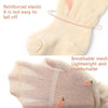 Baby Stockings Anti-Mosquito Thin Cotton Baby Socks, Toyan Socks: S 0-1 Years Old(Gray Pineapple)
