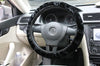 Universal Premium Soft Short Plush Winter Car Steering Wheel Cover, For 36-38cm steering wheel(Black)