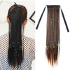 Bosnian Style Handmade Scorpion Wig Ponytail Strap Ponytail (Light Brown)