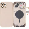 iPhone 13 Pro Max Back Cover Gold - SIM Tray & Lens
