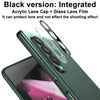 For Samsung Galaxy Z Fold3 5G IMAK Integrated Rear Camera Lens Tempered Glass Film with Lens Cap Black Version