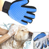 Left Hand Pet Deshedding Glove - Blue