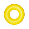 Cartoon Pattern Double Airbag Thickened Inflatable Swimming Ring Crystal Swimming Ring, Size:90 cm(Yellow)