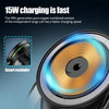F9189 15W MagSafe Magnetic Car Lighting Wireless Charger(Black)