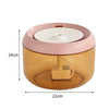 Automatic Cat Water Fountain 2.2L, Filtered, Pink, Quiet - USB